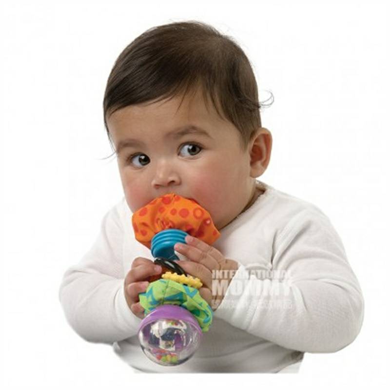 Playgro Australia Playgro Baby Rattle Teeth Edition Luar Negeri