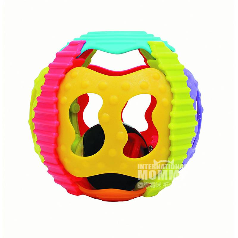 Playgro Australia Playgro bayi bola karet genggam serbaguna versi luar negeri