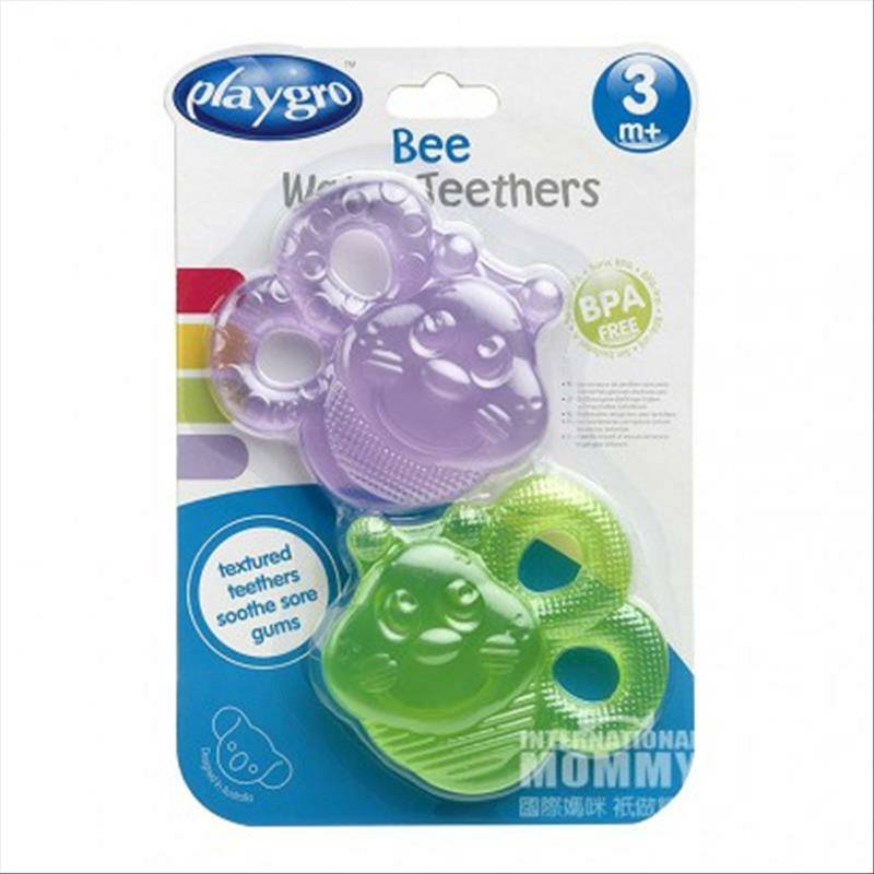 Playgro Australia Playgro Baby Cooling Soothing Teether 2 Pack Versi Luar Negeri