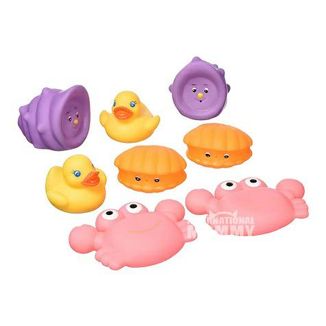Playgro Australia Playgro Baby Bath Toy Set Versi Luar Negeri