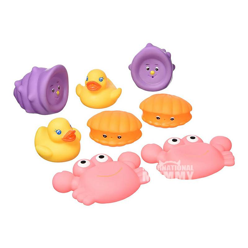 Playgro Australia Playgro Baby Bath Toy Set Versi Luar Negeri