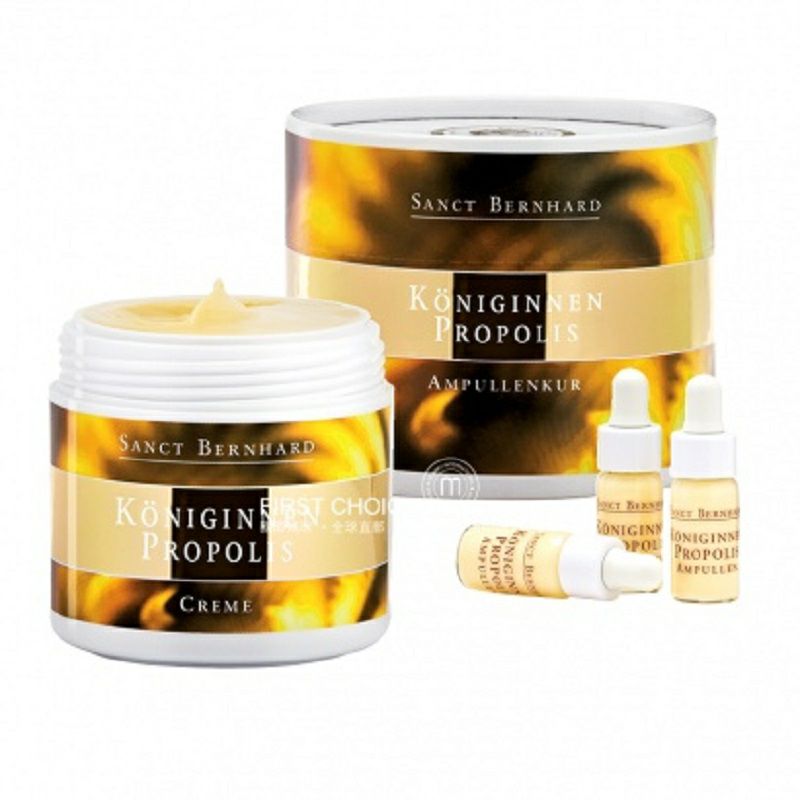 Sanct Bernhard Ratu Organik Jerman Propolis Cream & ampoule essence set versi luar negeri