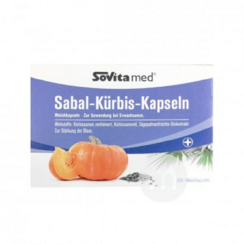 Sovita jerman kapsul esensi benih labu versi luar negeri