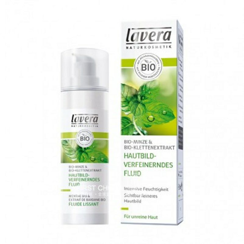 Lavera Organik Jerman Emulsi Pori Mint halus Edisi Luar Laut