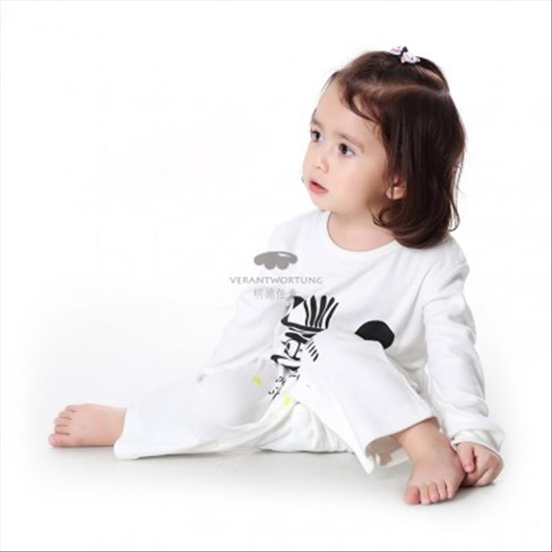 Verantwortung jantan dan betina bayi musim semi dan musim gugur sederhana kecil segar zebra bayi bodysuit