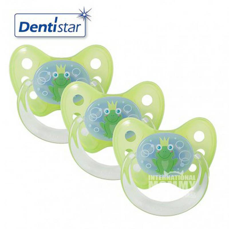 Dentistar Jerman Dentistar baby baby frog dot * 3 0-6 bulan di luar negeri