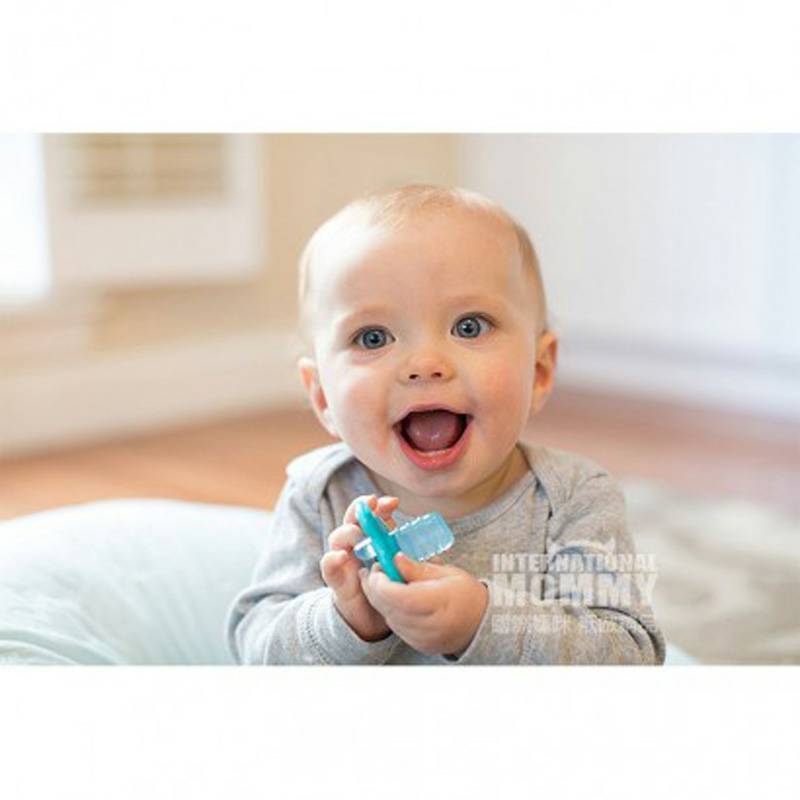 Dr Brown`s American Baby Blue Transformation Teeth Massage Teeth Lebih dari 3 bulan Versi Luar Negeri