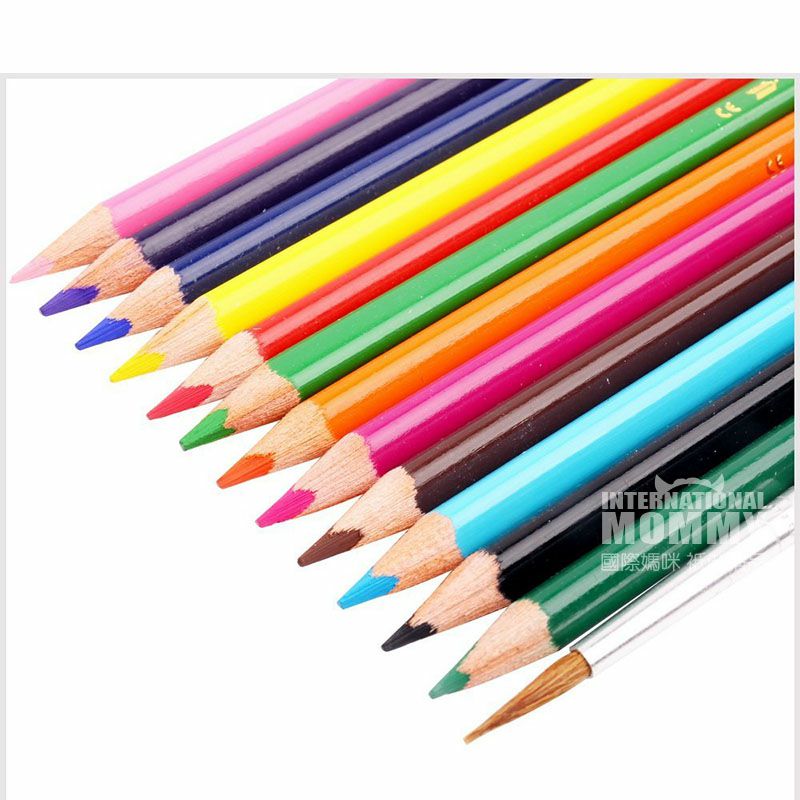 LYRA Pensil warna larut dalam air anak-anak Jerman 12 bungkus edisi luar negeri