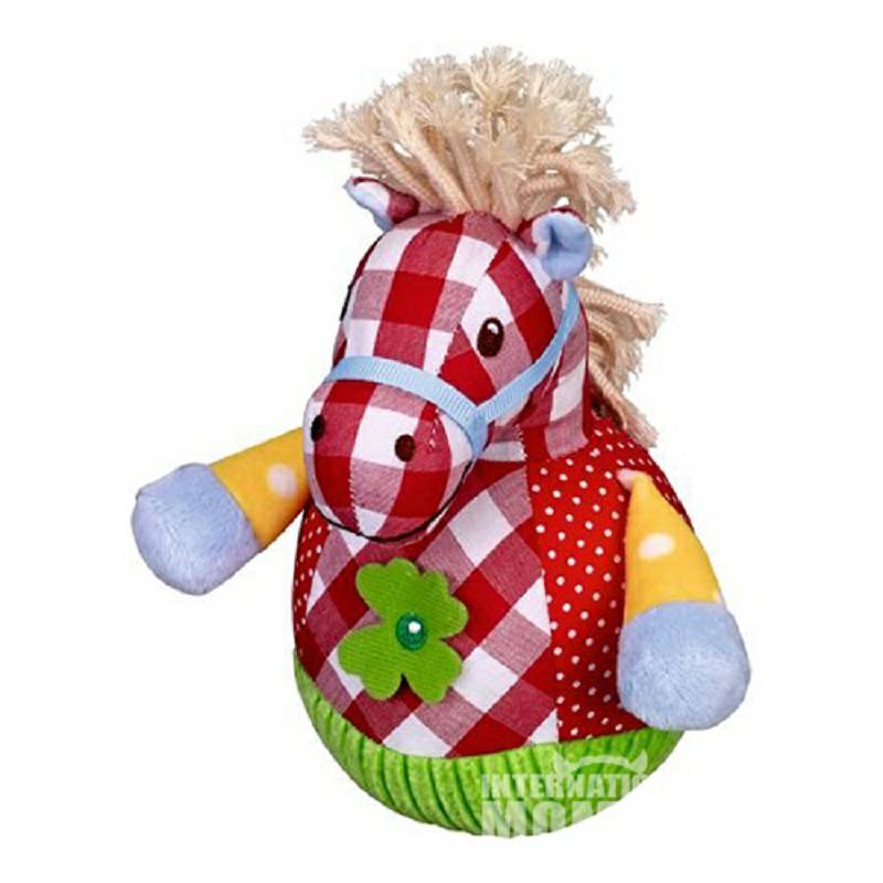 DIE SPIEGELBURG Jerman DIE SPIEGELBURG pony tumbler boneka yang menenangkan versi luar negeri