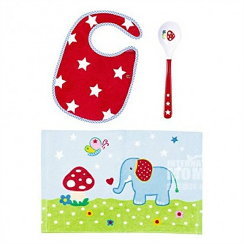 DIE SPIEGELBURG Germany DIE SPIEGELBURG Set Peralatan Makan Bayi Edisi Luar Negeri