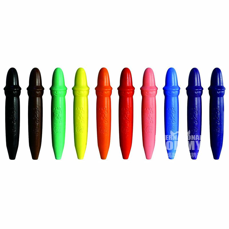 GIOTTO Italy GIOTTO aman krayon dicuci 10 paket versi luar negeri yang aman