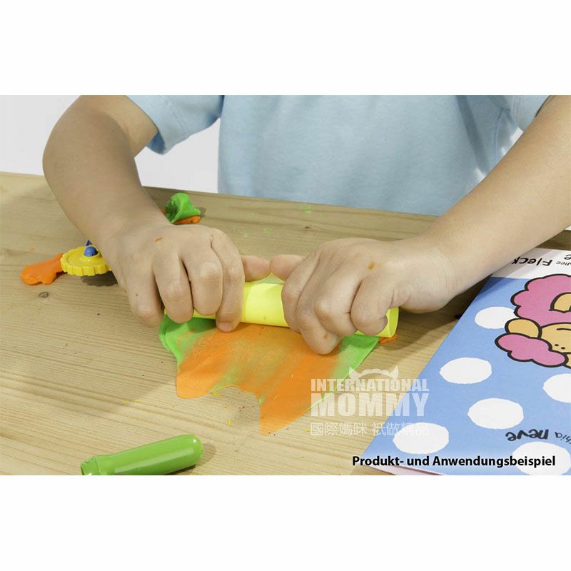 GIOTTO Italy GIOTTO anak-anak non-toksik super soft plasticine 3 packs versi luar negeri