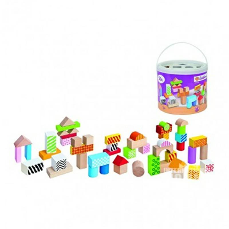 Eichhorn Teka-teki Anak Jerman Blok Bangunan Warna Edisi Luar Negeri