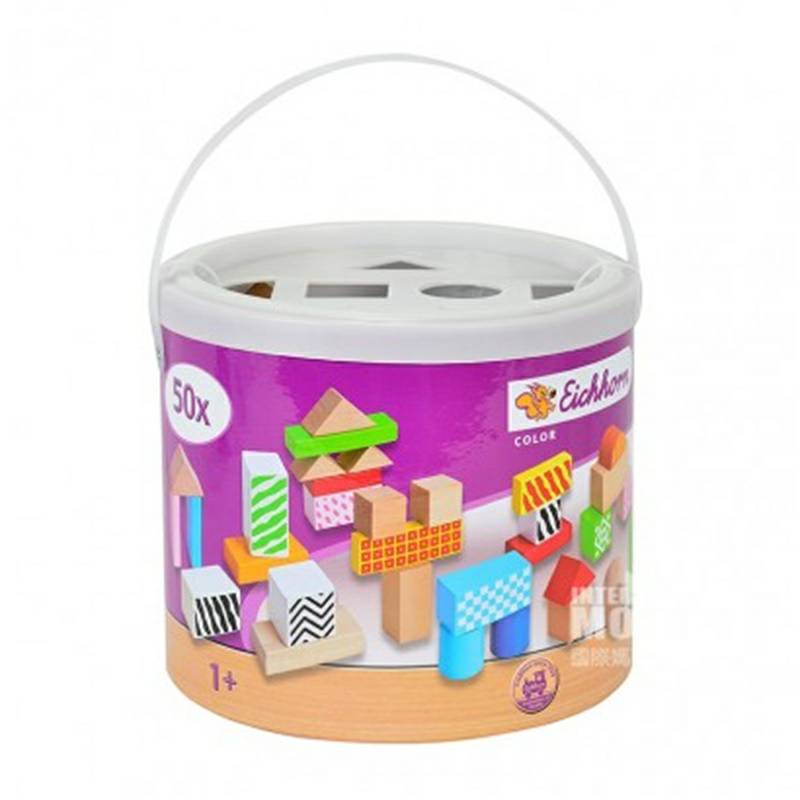 Eichhorn Teka-teki Anak Jerman Blok Bangunan Warna Edisi Luar Negeri