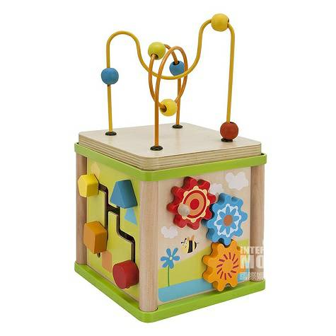 Eichhorn German Children s Cube Blok Bangunan Edisi Luar Negeri