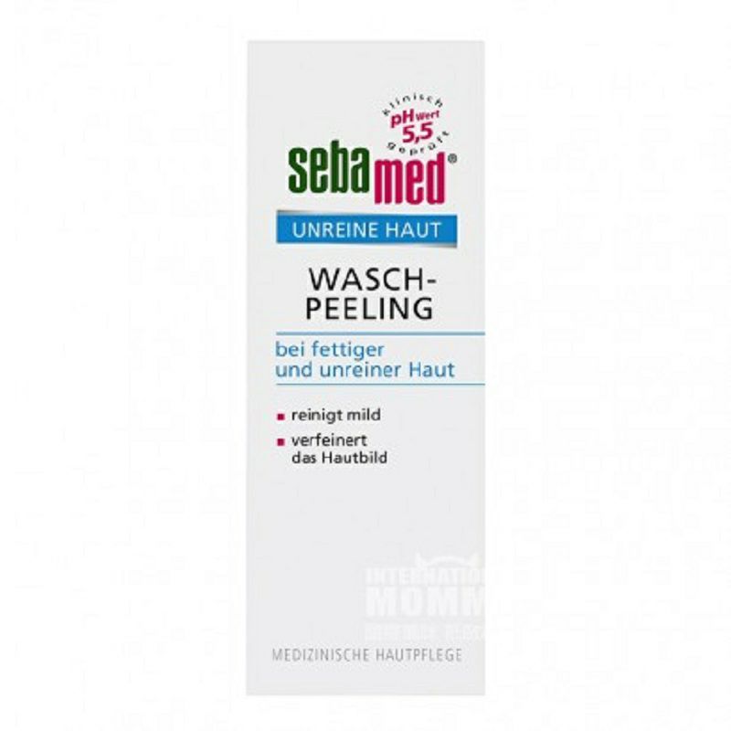 Sebamed German Blackhead Blackhead Oil Control Cleanser Versi Luar Negeri