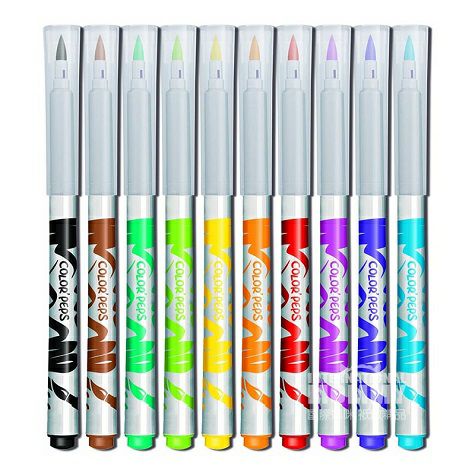 Maped France dicuci kuas warna lembut sikat 10 paket edisi luar negeri