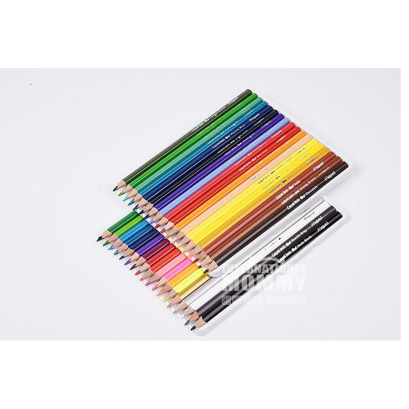 Maped French graffiti 36 pensil berwarna yang dilukis dengan tangan edisi luar negeri