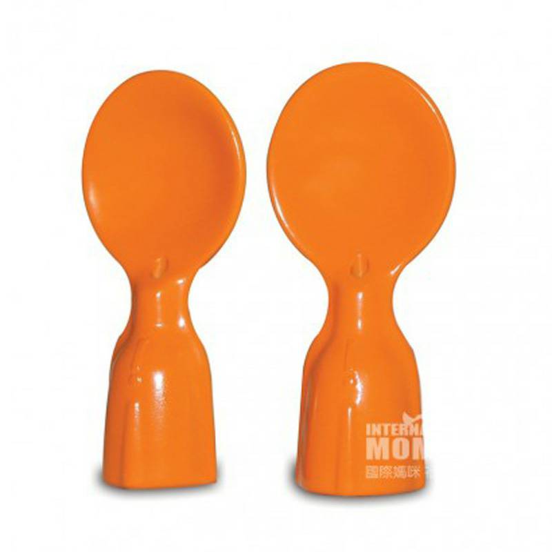 Infantino Suplemen makanan bayi Infantino mengisap dan mencocokkan sendok makan bungkus versi luar negeri