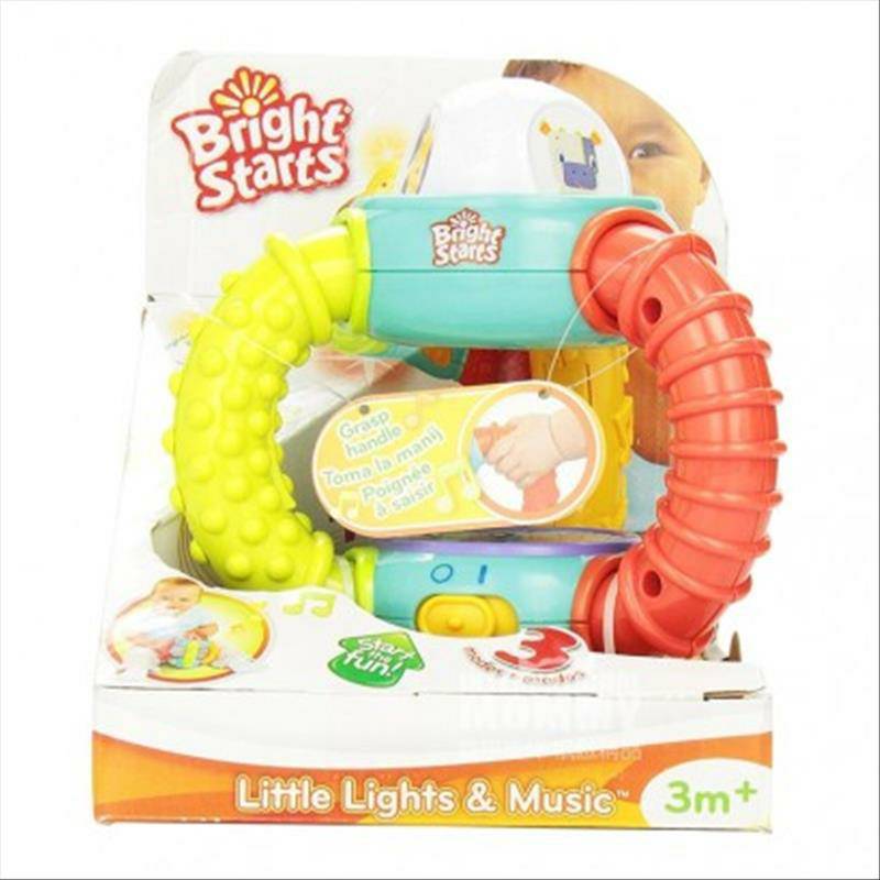 CERAH MULAI American rattle baby taktil bola tangan bayi versi luar negeri