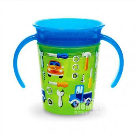 Munchkin Piala belajar bayi anti bocor 360 derajat dengan pegangan ver...