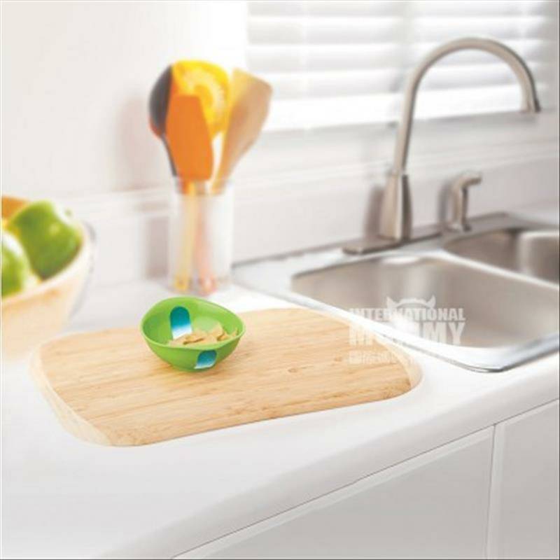 Munchkin American Bowl Suplemen Makanan Termokromik 3pcs Versi Luar Negeri