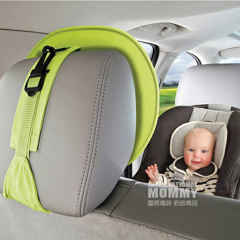 Munchkin US remote control siang dan malam suara dan cermin mobil musik ringan versi luar negeri