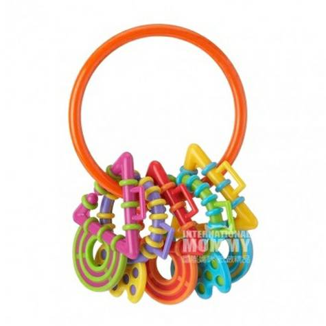 Playgro Australia Pasta gigi warna rattle versi Playgro di luar negeri
