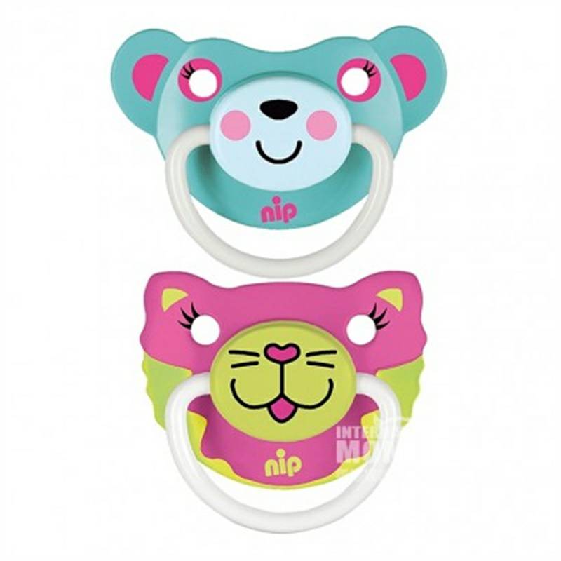 Nip jerman silikon hewan lucu dot 5-18 bulan dua paket versi luar negeri