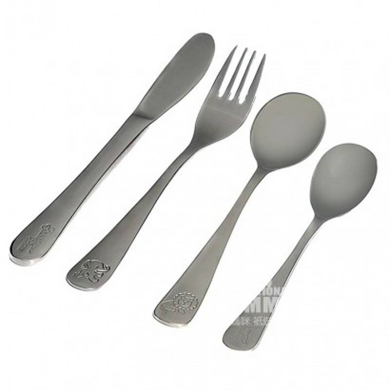 Reer Germany Reer pisau stainless steel sendok garpu kunci empat potong edisi luar negeri