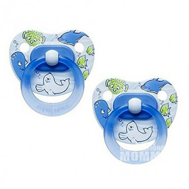 Bibi Swiss Bibi Hewan Laut Silikon Dot 2 pcs 12 bulan atau lebih Versi Luar Negeri