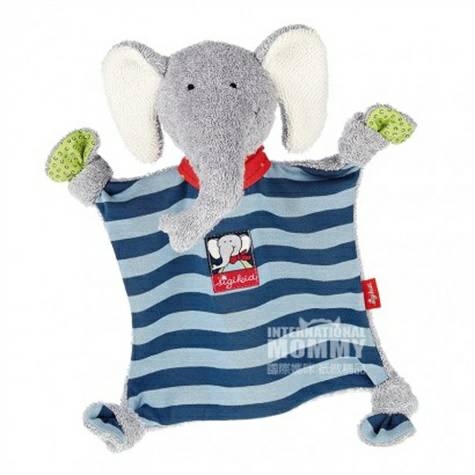Sigikid Baby German Elephant Soothing Handuk Versi Luar Negeri