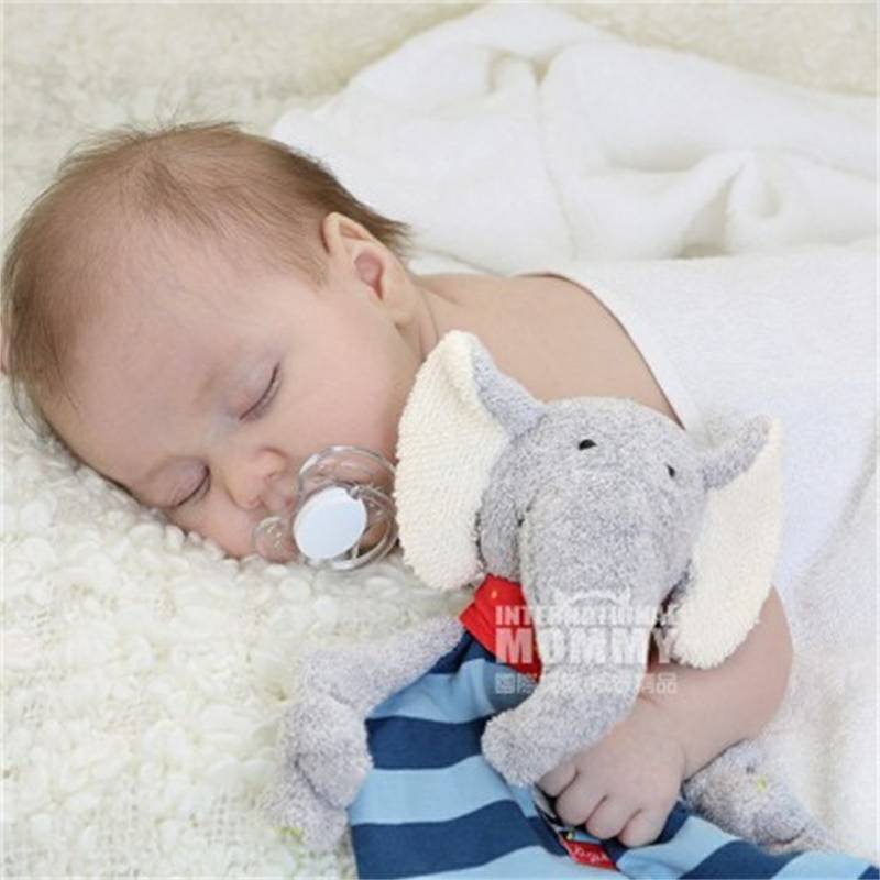 Sigikid Baby German Elephant Soothing Handuk Versi Luar Negeri