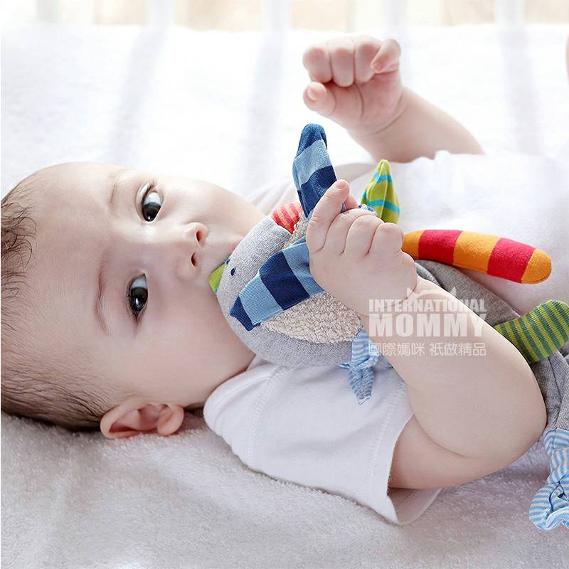 Sigikid German Baby Bunny Comforting Handuk Versi Luar Negeri