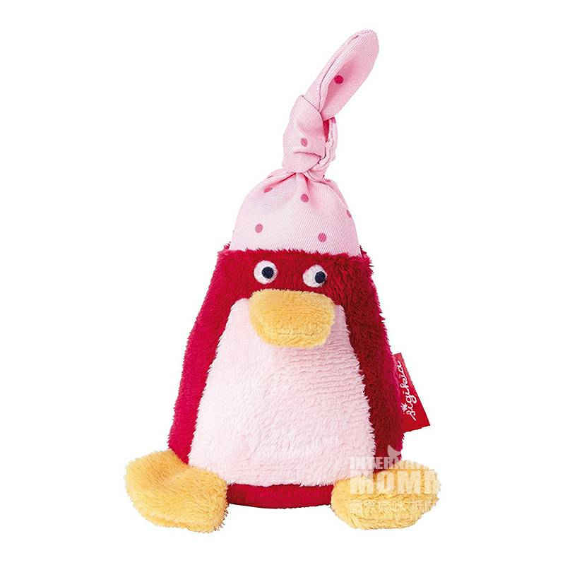 Sigikid Jerman penguin kecil Guncang boneka yang menenangkan versi luar negeri