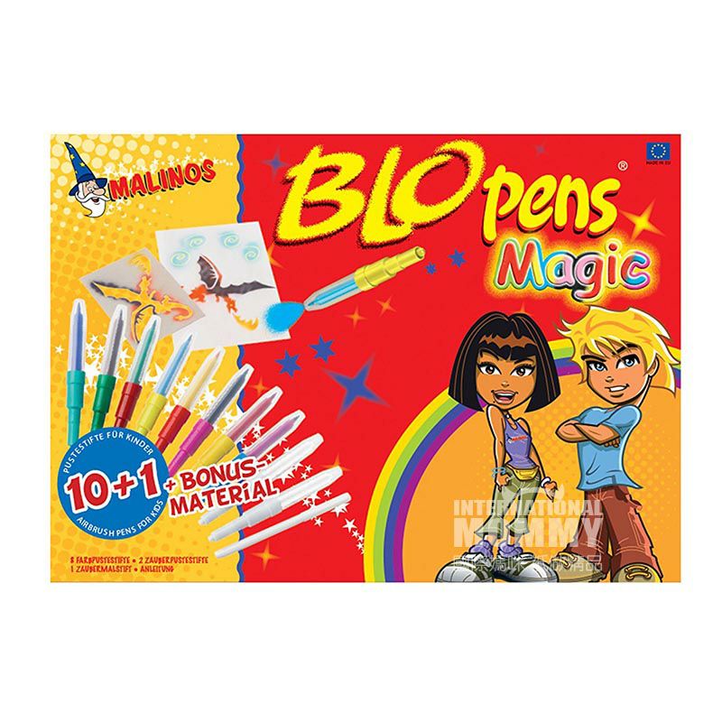 MALINOS Germany Airbrush anak-anak MALINOS 11 edisi luar negeri