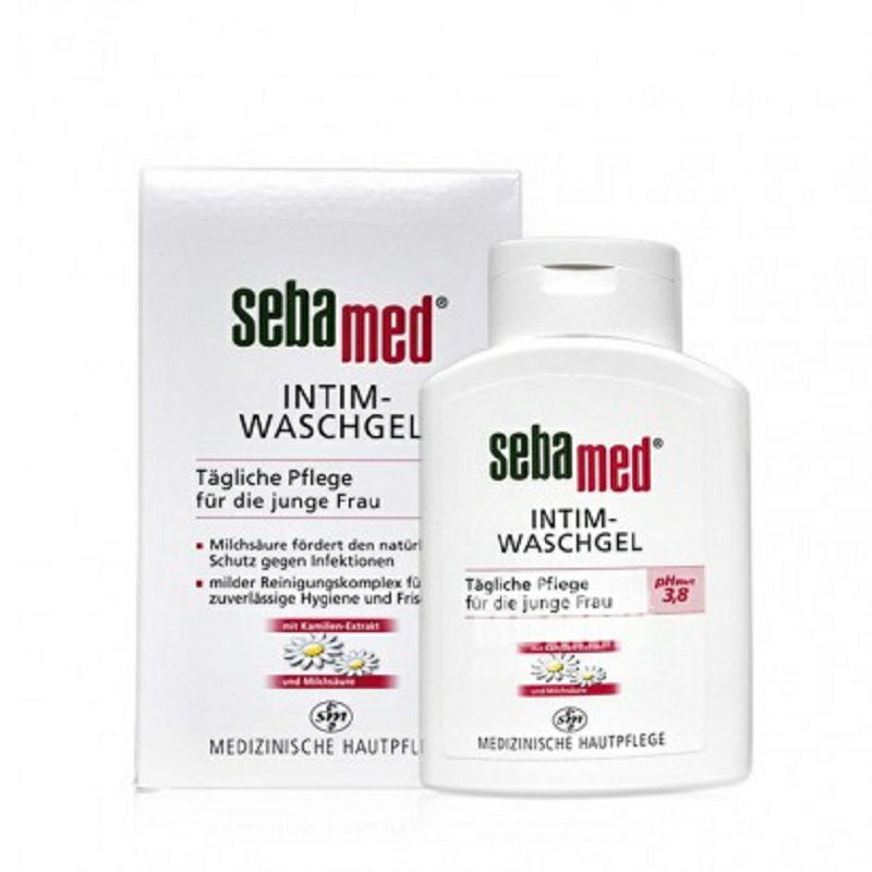 Sebamed Jerman bagian pribadi perempuan lotion cairan perawatan kesehatan versi luar negeri