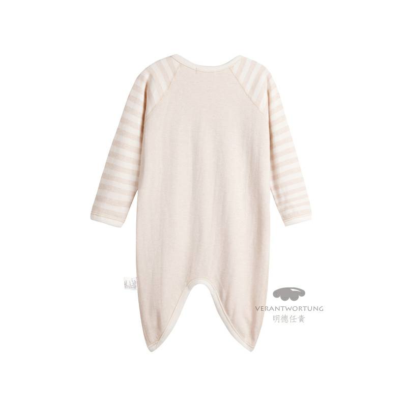 Verantwortung pria dan wanita bayi katun warna organik empat musim piyama kupu-kupu hammock romper