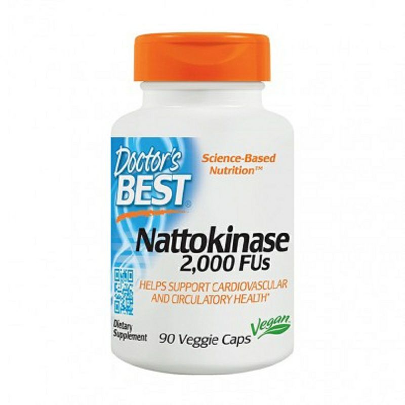 Doctor s Best American Nattokinase Thrombolytic Blood Lipid Capsule Versi Luar Negeri