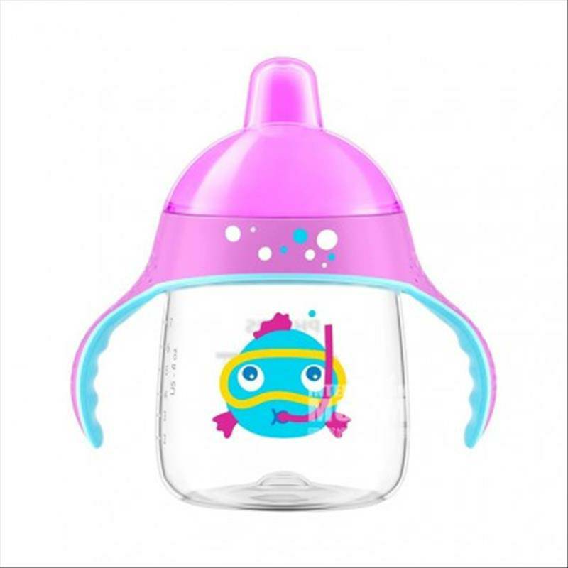 PHILIPS AVENT Cup belajar duckbill kartun Inggris versi 260ml di luar negeri
