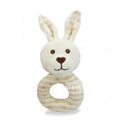 GRUN SPECHT Jerman Baru Lahir Katun Organik Kelinci Rattle Rattle Vers...