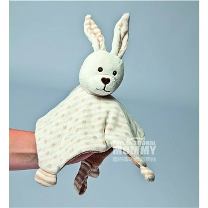 GRUN SPECHT Kelinci kapas organik Jerman yang baru lahir menenangkan boneka itu