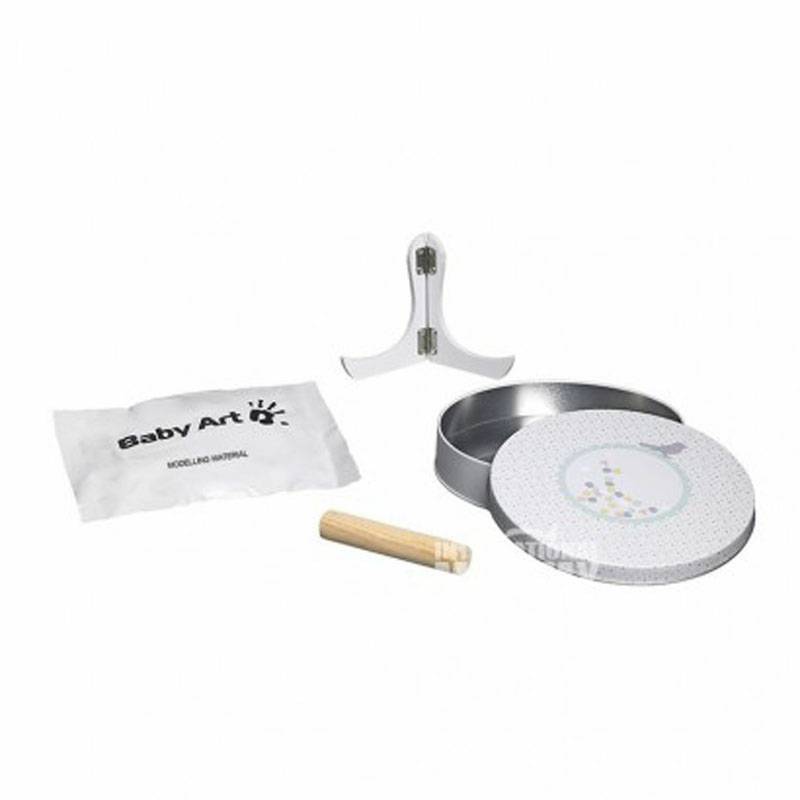 Baby art Jerman bayi yang baru lahir cetak tangan dan kaki cetak lumpur edisi luar negeri