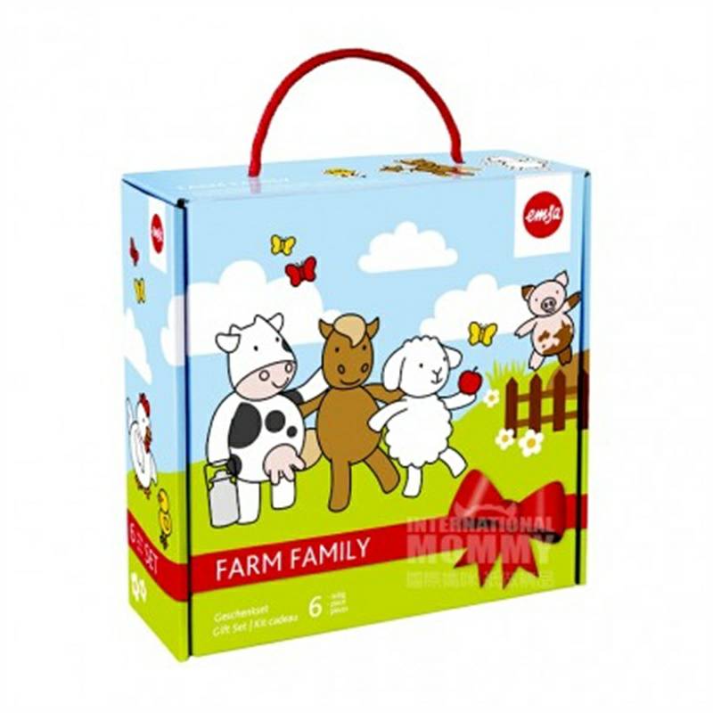 EMSA 6-piece set peralatan makan anak-anak Jerman edisi luar negeri