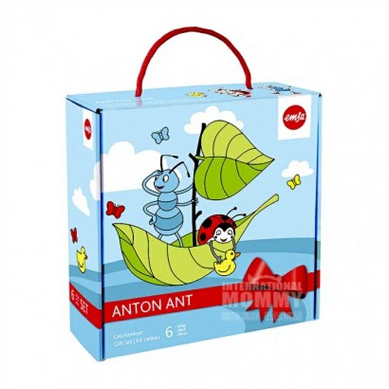 EMSA 6-piece set peralatan makan anak-anak Jerman edisi luar negeri