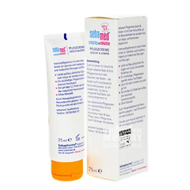 Sebamed Calendula Hypoallergenic Care Cream untuk Bayi dan Anak-anak Jerman