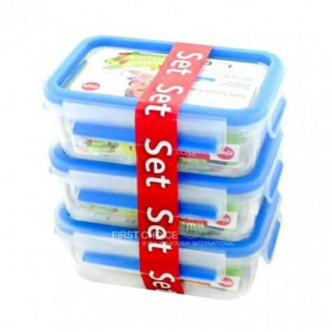 EMSA 3-piece set crisper yang diimpor dari Jerman versi luar negeri