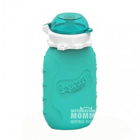 Squeasy US Squeasy botol suplemen makanan reusable versi luar negeri