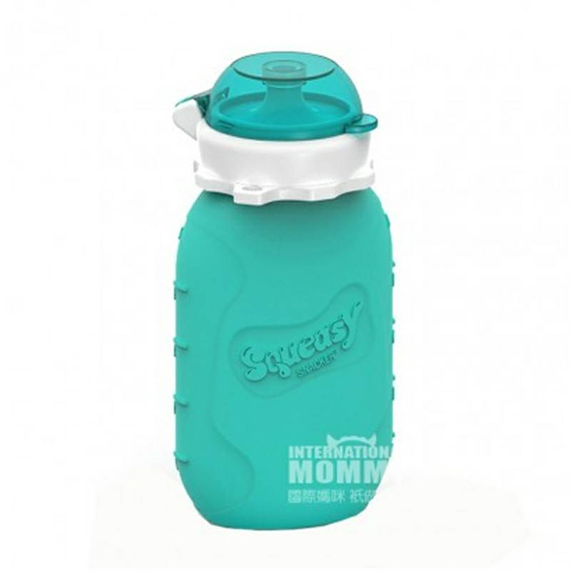 Squeasy US Squeasy botol suplemen makanan reusable versi luar negeri