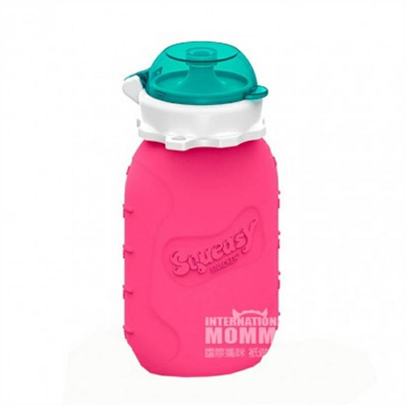 Squeasy US Squeasy botol suplemen makanan reusable versi luar negeri